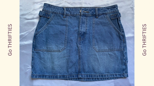 Short denim skirt # 2